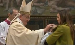 bébé, Pape François, baptême, enfants, 12 janvier, Baptême du Seigneur, Chapelle Sixtine