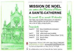 sainte-catherine, bruxelles, noël