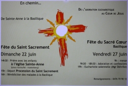 Bruxelles, Procession, Saint-Sacrement, dimanche, 22 juin, Fête du Sacré-Coeur, Koekelberg