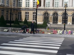 hommage, victimes, euthanasie, fleurs, parlement, mineurs, enfants