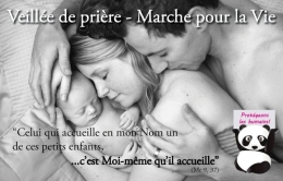 Veillée de prière, Marche pour la Vie, Mgr Léonard