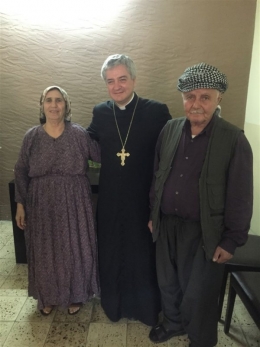 Mgr Aillet, Erbil, Chrétiens d'Irak