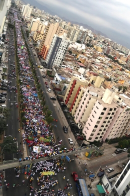 marche pour la vie,avortement, lima, marcha por la vida, 2015