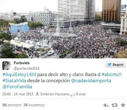 cada vida importa, avortement, aborto