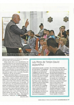 éducation, Père Timon-David, timoniens