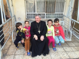 Mgr Aillet, Marc Aillet, Erbil, Chrétiens persécutés, Chrétiens d'Orient