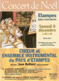 Concert de Noël 2006 à Etampes
