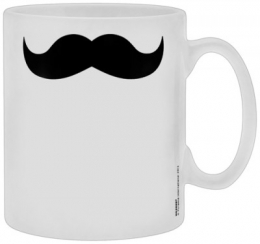 moustache,barbe, tasse, cup, mug