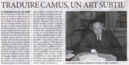 traduction, camus