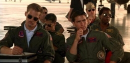 top gun,maverick,tom cruise,kelly mcgillis,iceman,val kilmer