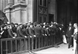 file d'attente, emprunt national 1914