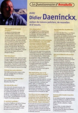 didier daeninckx, le questionnaire d'annabelle, peur sur la ville, passy, bir hakeim, le dernier tango à Paris, marlon brando