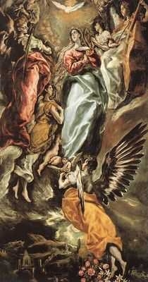 el greco, immaculée conception, marie