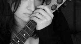 femme,guitare