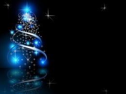 sapin, fond noir, fond d'écran