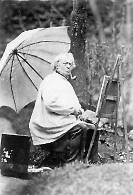 camille corot, pipe, tabac