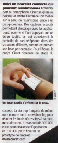 bracelet, projecteur