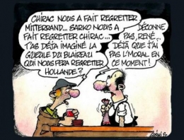 chirac, mitterrand, sarkozy, hollande, pompidou, de gaulle