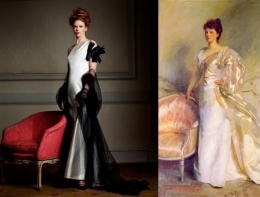 nicole kidman, steven meisel, john singer argent, anachronisme