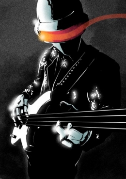 daft punk, play, guitar, guitare