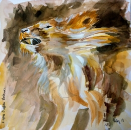 Lion au carré  .jpg