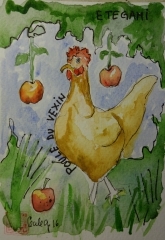 Etegami Poule du Vexin.jpg