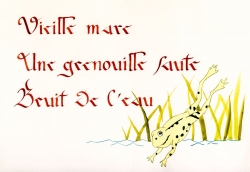 Calligraphie Haiku
