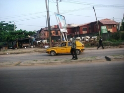 Lagos dans la rue