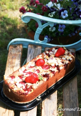 pudding, fraises, verveine, gâteau IG bas