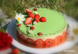 recette de fraisier, recette de crème mousseline, bonne recette de fraisier