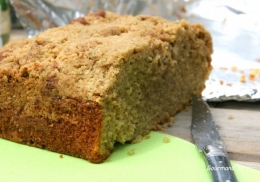 gâteau, crumble, vanille