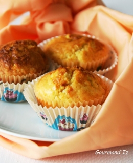 muffins caramel beurre salé, salidou, caramel beurre salé