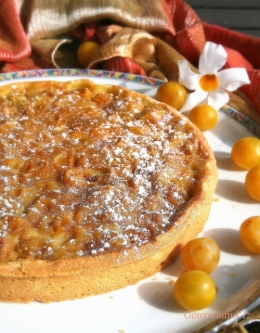 tarte, mirabelles