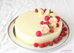 entremets vanille, fruits rouges, framboise, fraise, pascal lac, perle