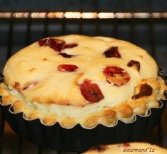 tarte ricotta, tarte cranberries