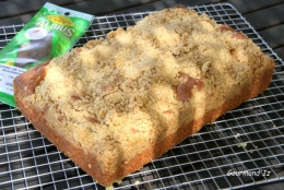 gâteau, crumble, vanille