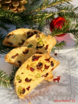 biscottis, recette de biscotti, pistaches, canneberges