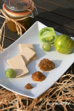 chutney de tomates vertes, recette de chutney