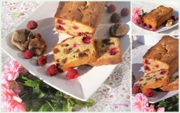 cake, figues, framboises, amandes, pierre hermé, cake garance