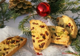 biscottis, recette de biscotti, pistaches, canneberges