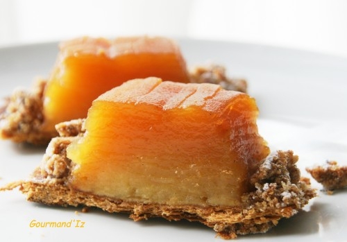 Conticini Opus 2 :Tarte Tatin revisitée - Recette du Best Of : Gourmand'Iz