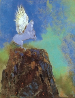art,peinture,odilon redon,symboliste,partage,humain