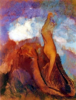 art,peinture,odilon redon,symboliste,partage,humain