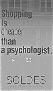 psychologie,achats,fringues,soldes,attitude,réflexion,partage,humain