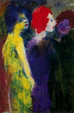 art,peinture,emil nolde,passion,découverte,voyage,partage,humain