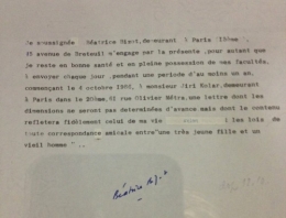 art,art de vivre,correspondance,exposition,prague,découverte,partage,humain
