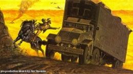 Jim Steranko, Steven Spielberg, dessin