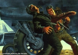 Jim Steranko, Steven Spielberg, dessin