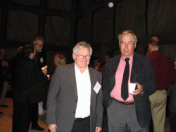 Avec Hugh Brogan Yale Octobre 2005
