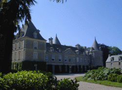 Le château de Tocqueville Juin 2006